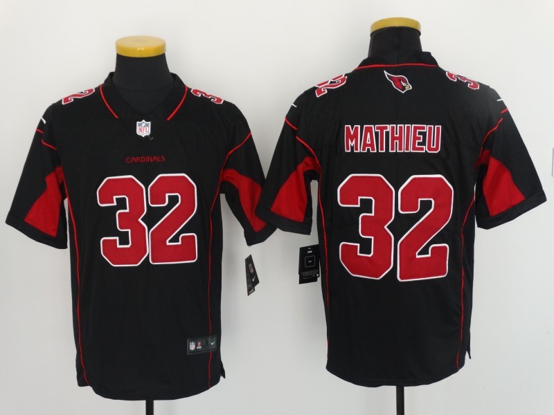 NFL Arizona Cardinals #32 Mathieu Black Rush Jersey