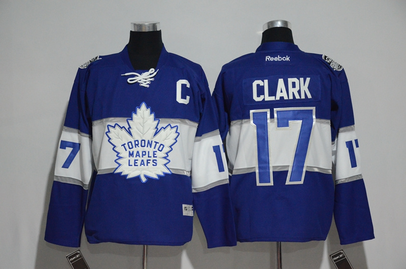 NHL Toronto Maple Leafs #17 Clark Blue Jersey
