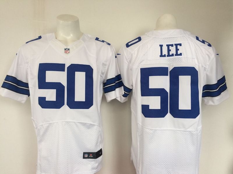 Nike NFL Dallas Cowboys #50 Lee White Elite Jersey