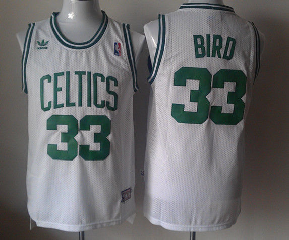 Boston Celtics #33 Bird White  Swingman NBA jersey