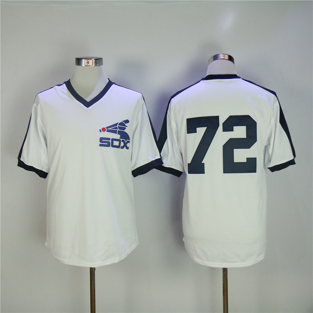 MLB Chicago White Sox #72 Throwback Pullover Jersey
