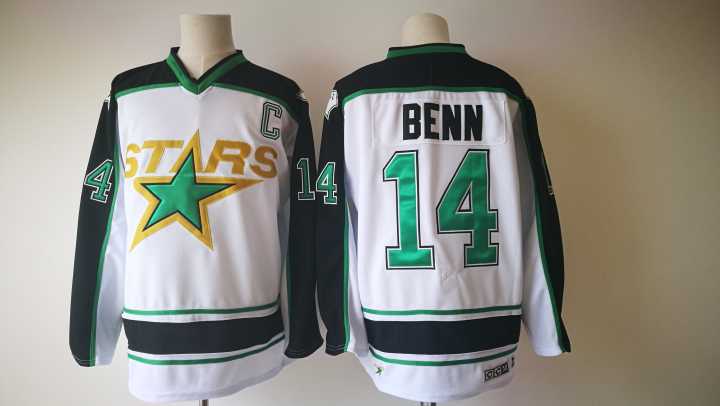 NHL Dallas Stars #14 Benn White Jersey