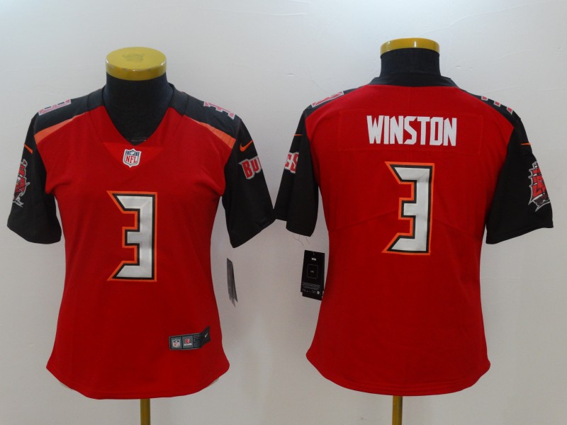 Womens Tampa Bay Buccaneers #3 Winston Limited Jersey