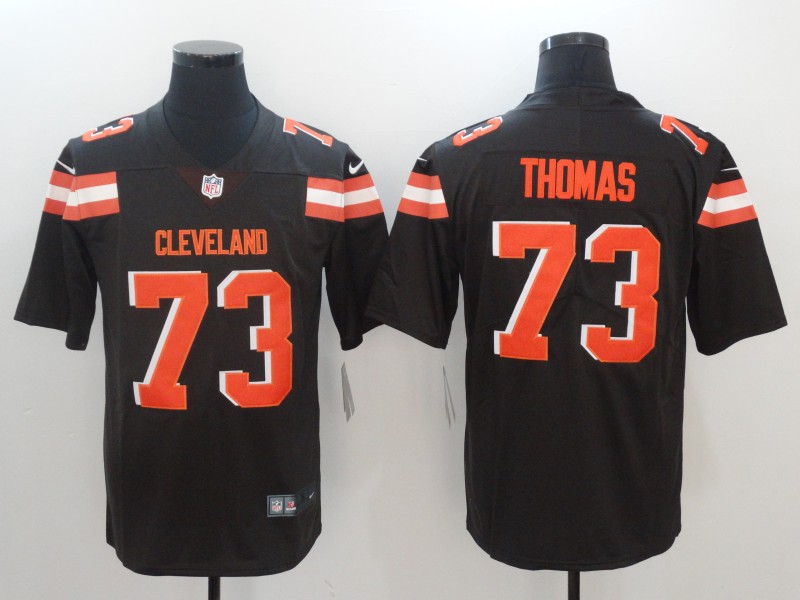 NFL Cleveland Browns #73 Thomas Vapor Limited Jersey 