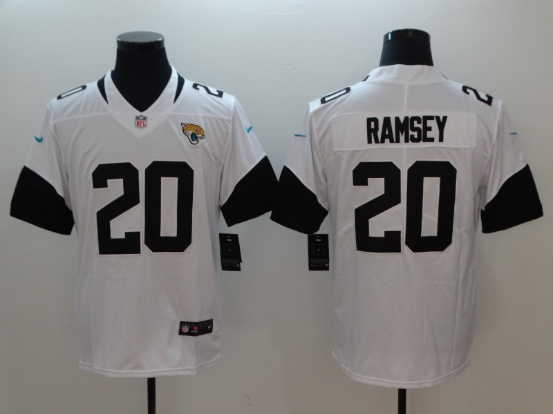 Nike Jacksonville Jaguars 20 Ramsey White Vapor Untouchable Limited Jersey
