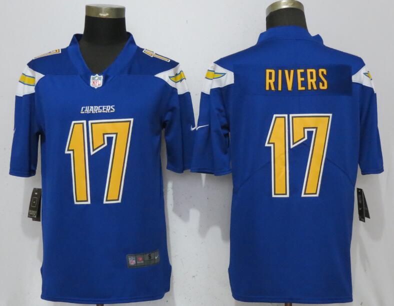 NFL San Diego Chargers #17 Rivers Vapor Limited Jersey