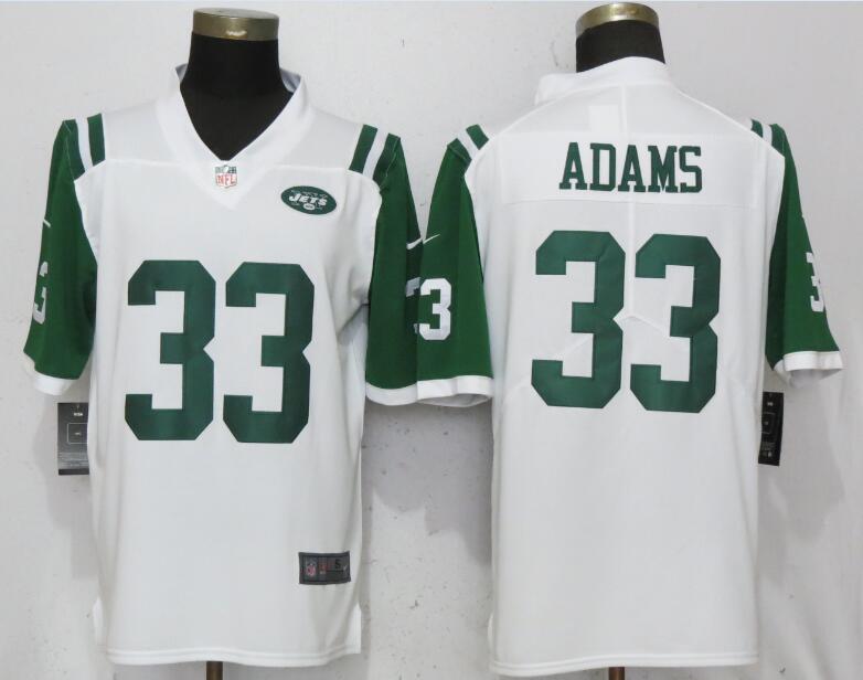 NFL New York Jets #33 Adams White Color Rush Liminted Jersey