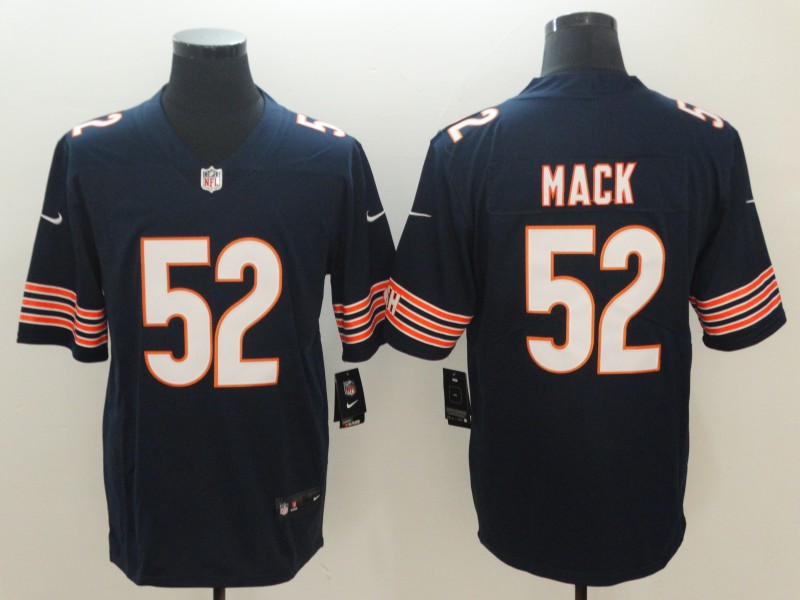 NFL Chicago Bears #52 Mack Blue Vapor Limited Jersey