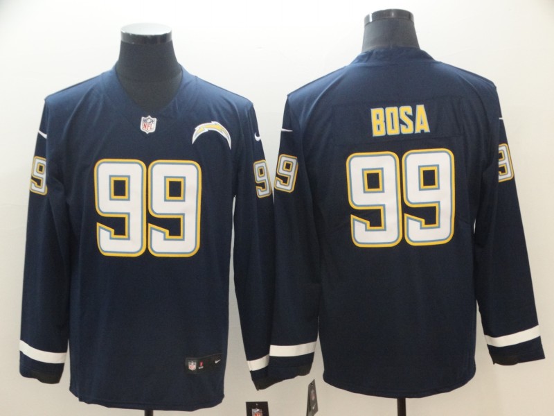 San Diego Chargers #99 Bosa New Long-Sleeve Stitched Jersey