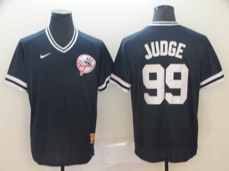 Mens Nike New York Yankees #99 Judge Cooperstown Collection Legend V-Neck Jersey