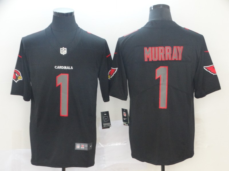 NFL Arizona Cardinals #1 Murray Black Vapor Limited Jersey