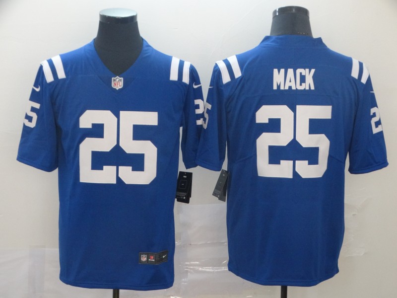NFL Indianapolis Colts #25 Mack Blue Vapor Limited Jersey