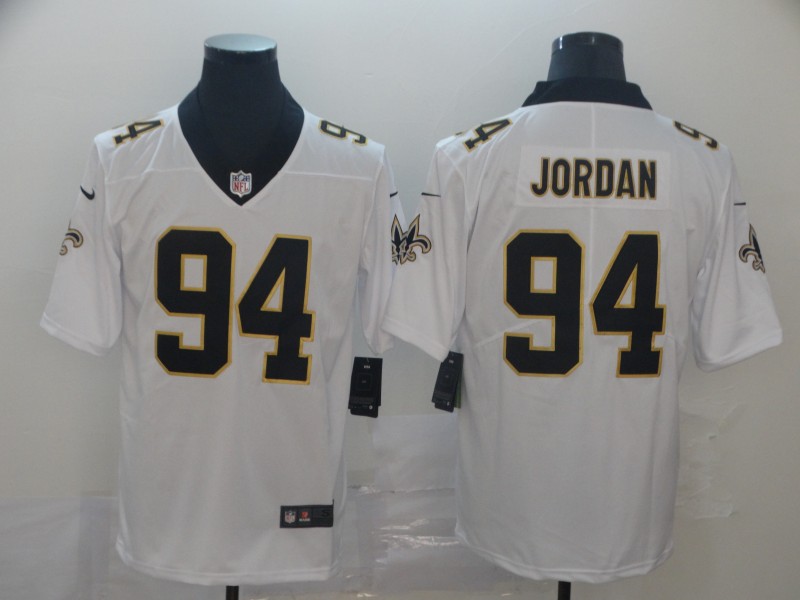 NFL New Orleans Saints #94 Jordan White Vapor Limited Jersey