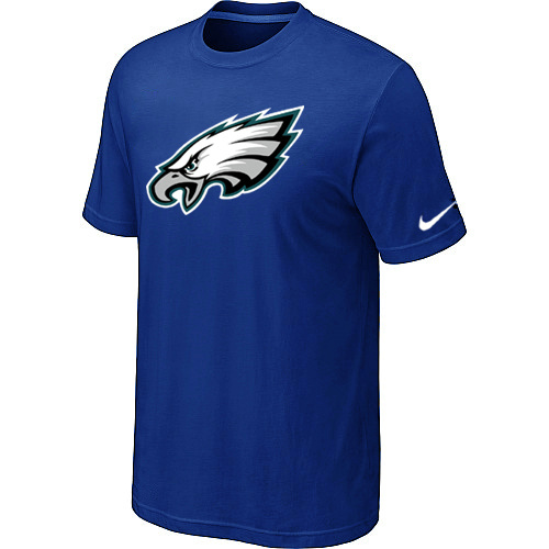  Philadelphia Eagles Sideline Legend Authentic Logo TShirt Blue 104 
