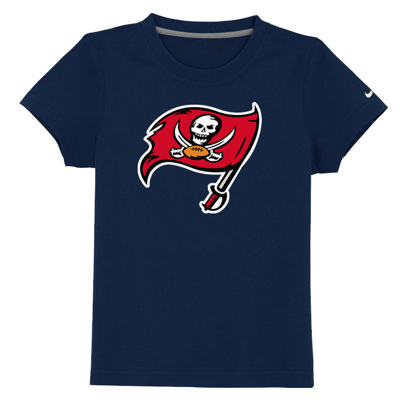 Tampa Bay Buccaneers Sideline Legend Authentic Logo Youth T Shirt D-blue