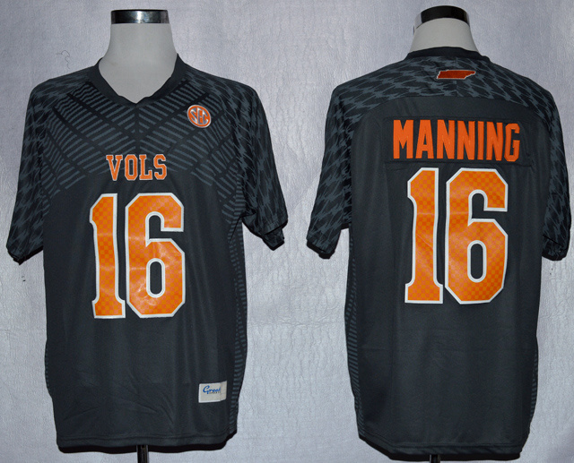 Tennessee Volunteers Peyton Manning #16 Smokey Grey Jersey