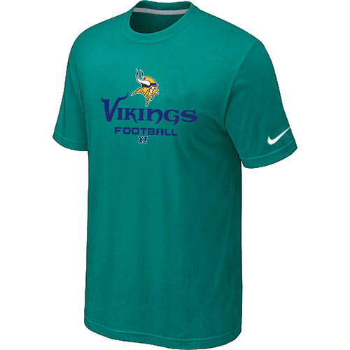  Minnesota Vikings Critical Victory Green TShirt 32 