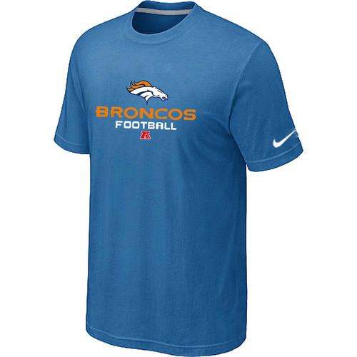  Denver Broncos Critical Victorylight Blue TShirt 15 