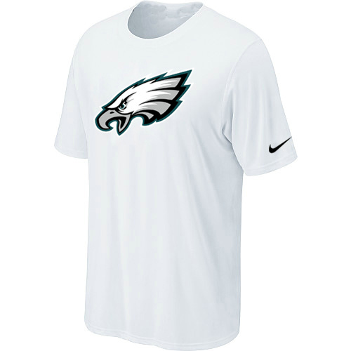  Philadelphia Eagles Sideline Legend Authentic Logo TShirt White 1 