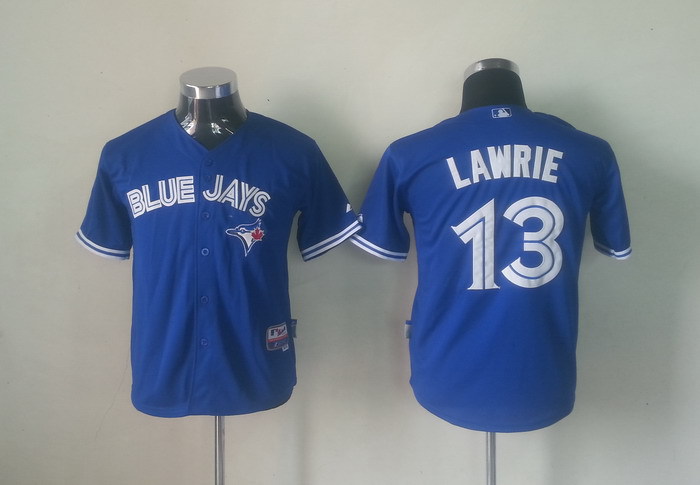 MLB Toronto Blue Jays #13 Lawrie jersey Blue 