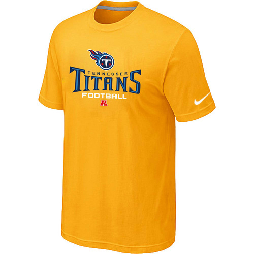  Tennessee Titans Critical Victory Yellow TShirt 7 