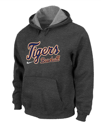 Detroit Tigers Pullover Hoodie D.Grey