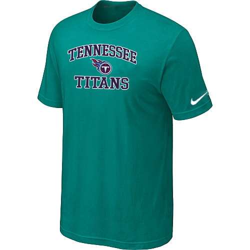 Tennessee Titans Heart& Soul Green TShirt 70 