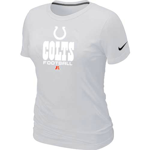 Indianapolis Colts White Womens Critical Victory TShirt 37 