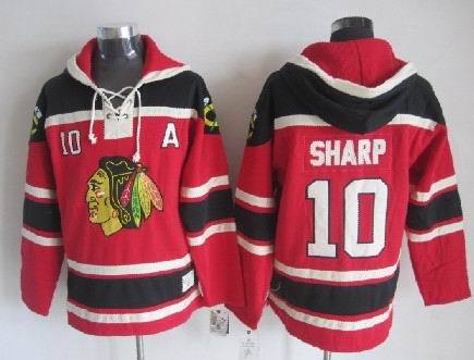 Chicago Blackhawks  #10 Sharp Red Hoodie