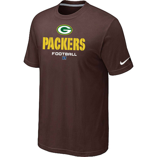  Green Bay Packers Critical Victory Brown TShirt 93 