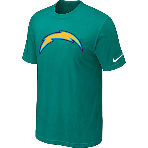  Nike San Diego Chargers Sideline Legend Authentic Logo TShirt Green 99 