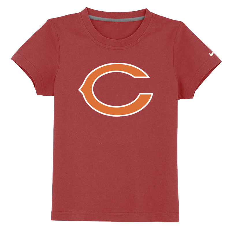 Chicago Bears Sideline Legend Authentic Logo Youth T Shirt Red