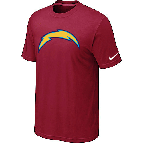  Nike San Diego Chargers Sideline Legend Authentic Logo TShirt Red 94 