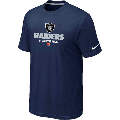  Oakland Raiders Critical Victory D- Blue TShirt 18 