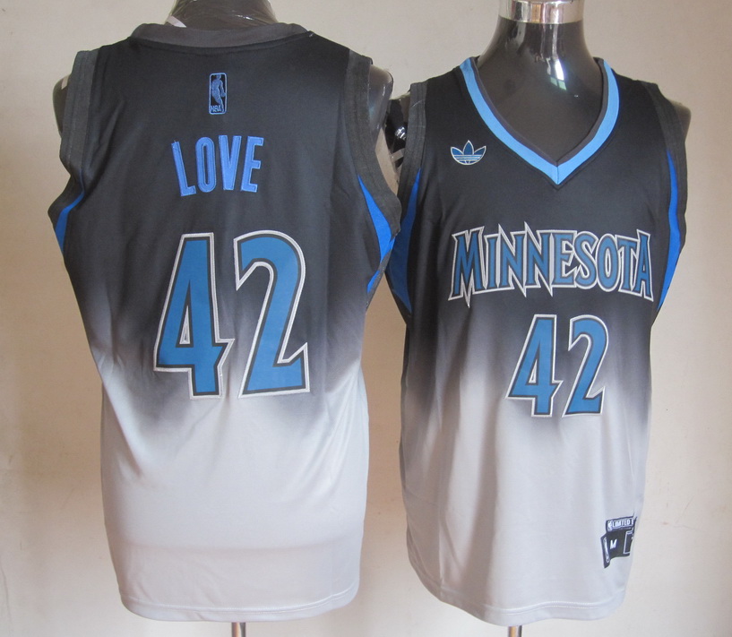 Adidas Minnesota Timberwolves #42 Love Jersey