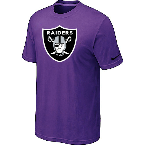  Oakland Raiders Sideline Legend Authentic Logo DriFI T TShirt Purple 59 