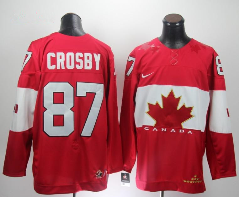 2014 Winter Olympic Team Canada Hockey Jersey Red Color