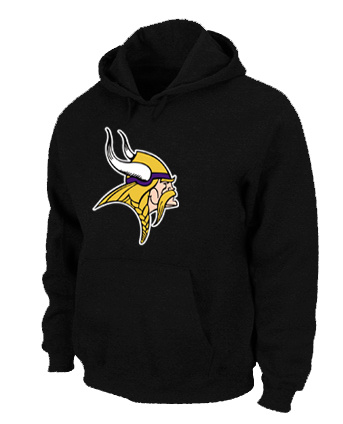 Minnesota Vikings Logo Pullover Hoodie black