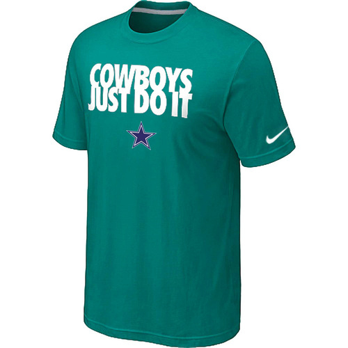 NFL Dallascowboys Just Do It Green TShirt 27 