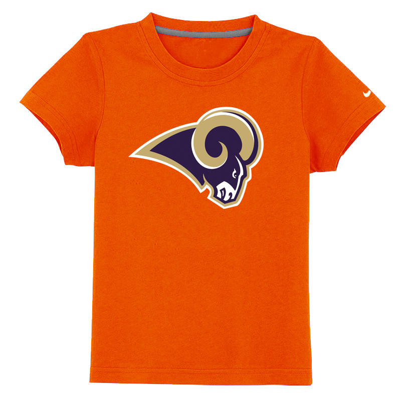St-Louis Rams Sideline Legend Authentic Logo Youth T Shirt orange