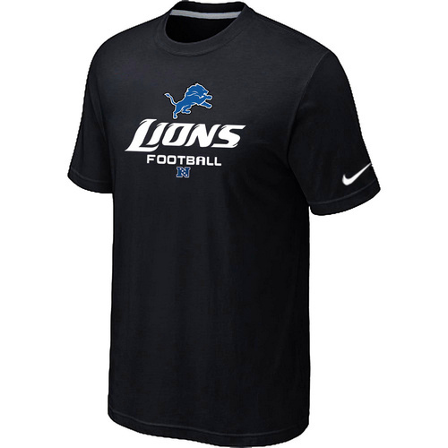  Detroit Lions Critical Victory Black TShirt 35 