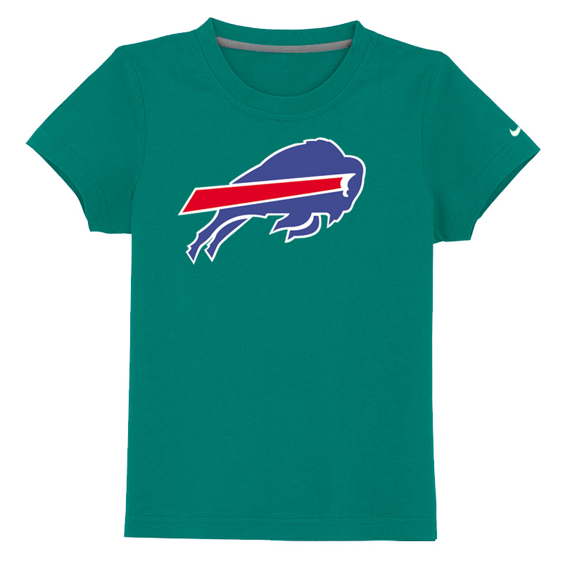 Buffalo Bills Sideline Legend Authentic Logo Youth T Shirt light green