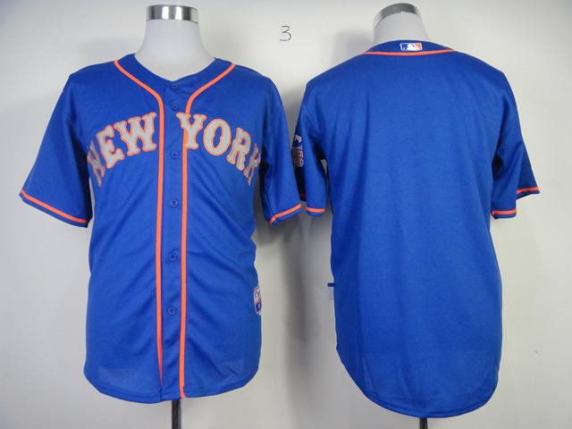 New York Mets Authentic Blank Blue jersey