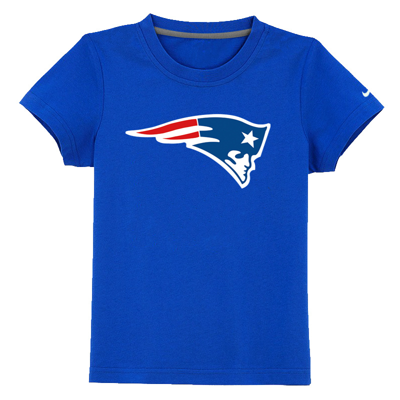 New England Patriots Sideline Legend Authentic Logo Youth T Shirt Blue