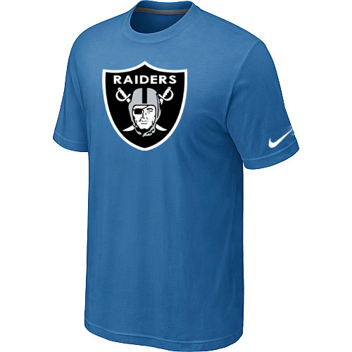  Oakland Raiders Sideline Legend Authentic Logo TShirtlight Blue 61 