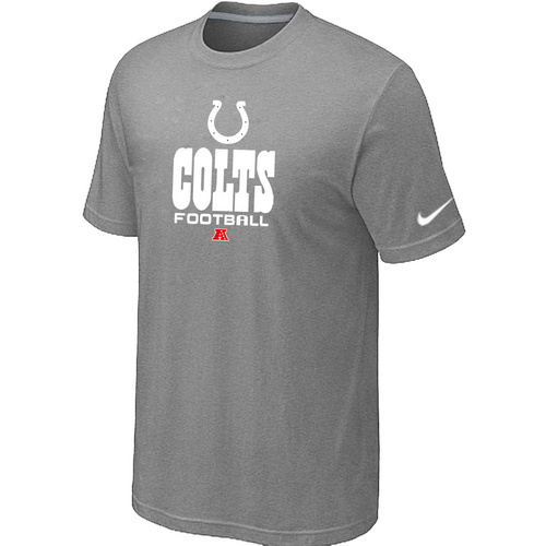  Indianapolis Colts Critical Victorylight Grey TShirt 13 