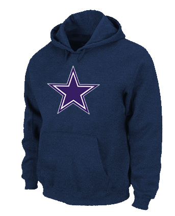 Dallas Cowboys Logo Pullover Hoodie D.Blue