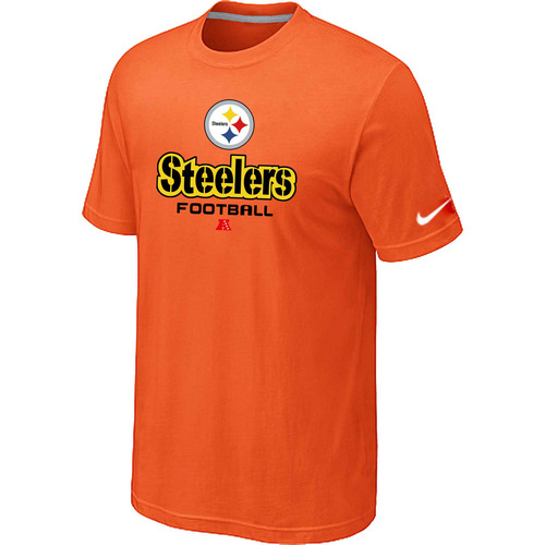  Pittsburgh Steelers Critical Victory Orange TShirt 17 