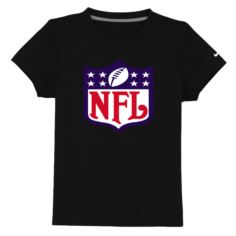 NFL Logo Youth T Shirt Black