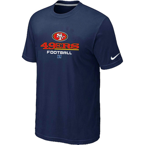  San Francisco 49 ers Critical Victory D- Blue TShirt 202 